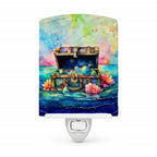 Treasure Chest Ceramic Night Light