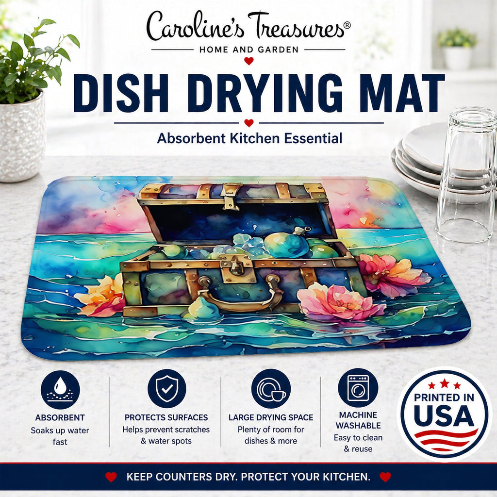 Treasure Chest Dish Drying Mat