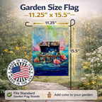 Treasure Chest Garden Flag