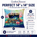 Treasure Chest Throw Pillow