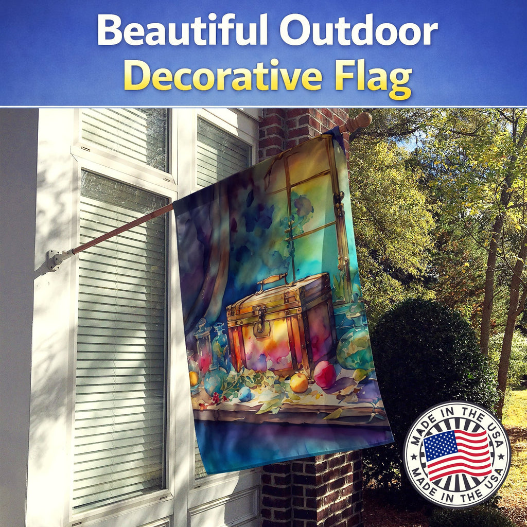 Treasure Chest House Flag