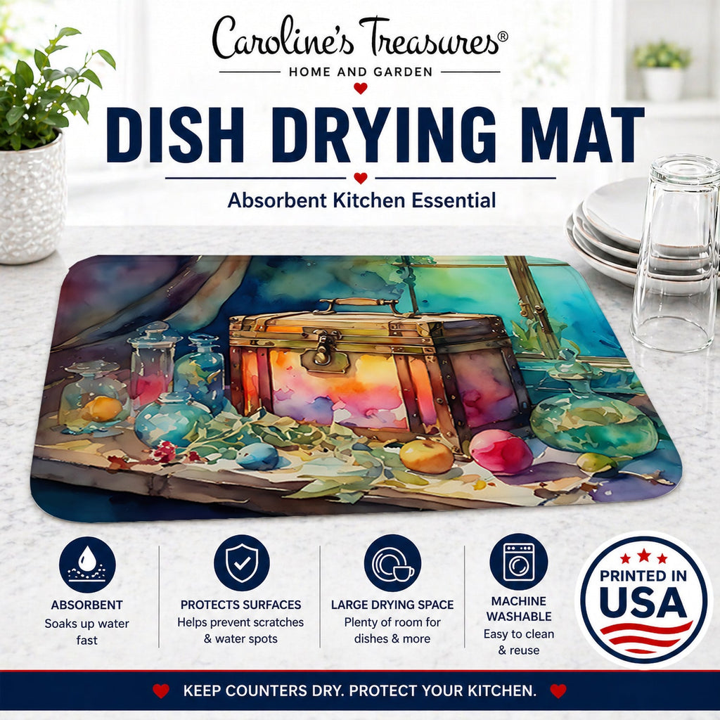 Treasure Chest Dish Drying Mat