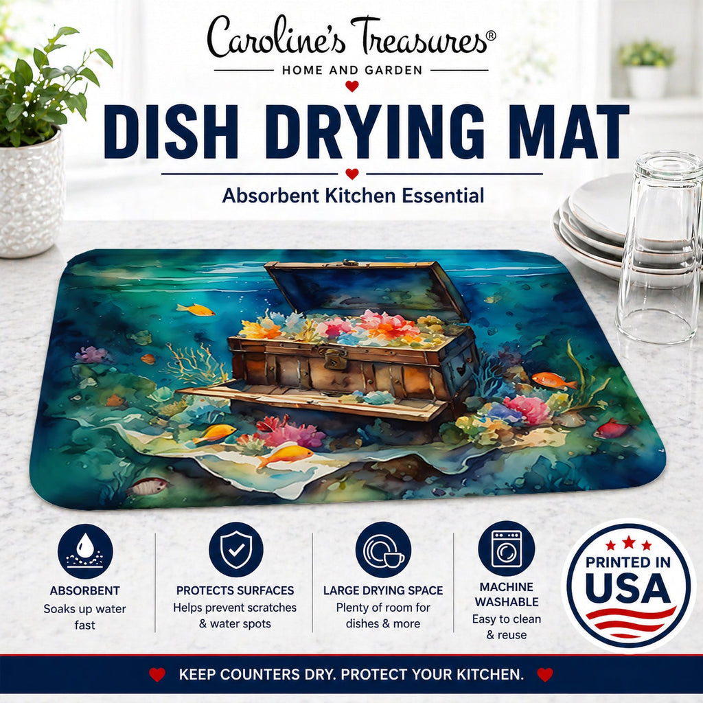 Treasure Chest Dish Drying Mat