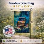 Treasure Chest Garden Flag
