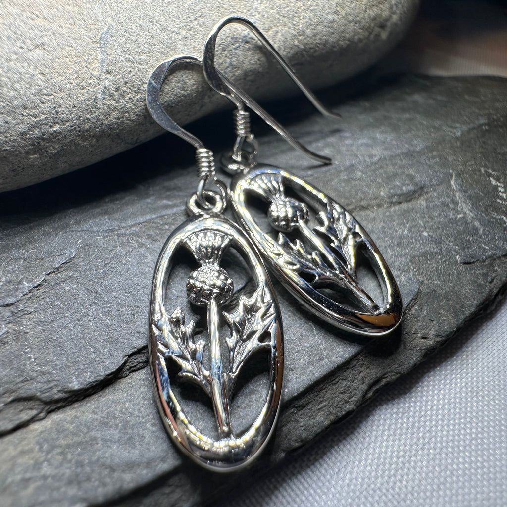 Wildwood Thistle Post Earrings