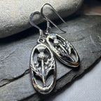 Wildwood Thistle Post Earrings