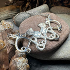 Scottish Meadow Thistle Necklace