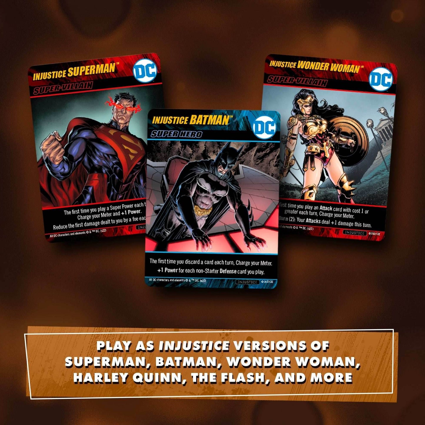 DC Deck-Building Game: Injustice (KICKSTARTER VERSION) - 