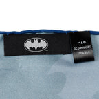 DC Batman Multi Motif Blue Pocket Square