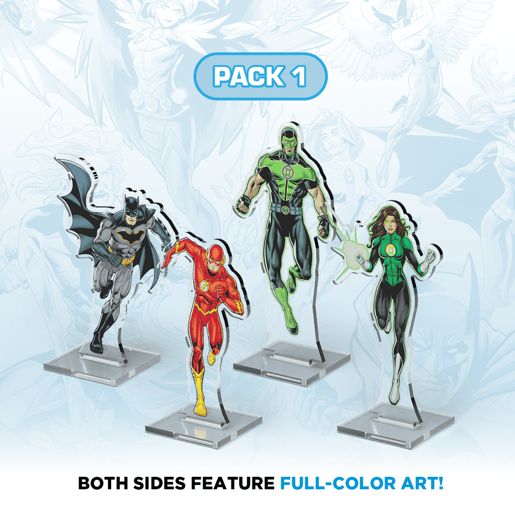 DC 2DZ Acrylic Standees: Pack 1 - 