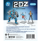 DC 2DZ Acrylic Standees: Pack 4 - 