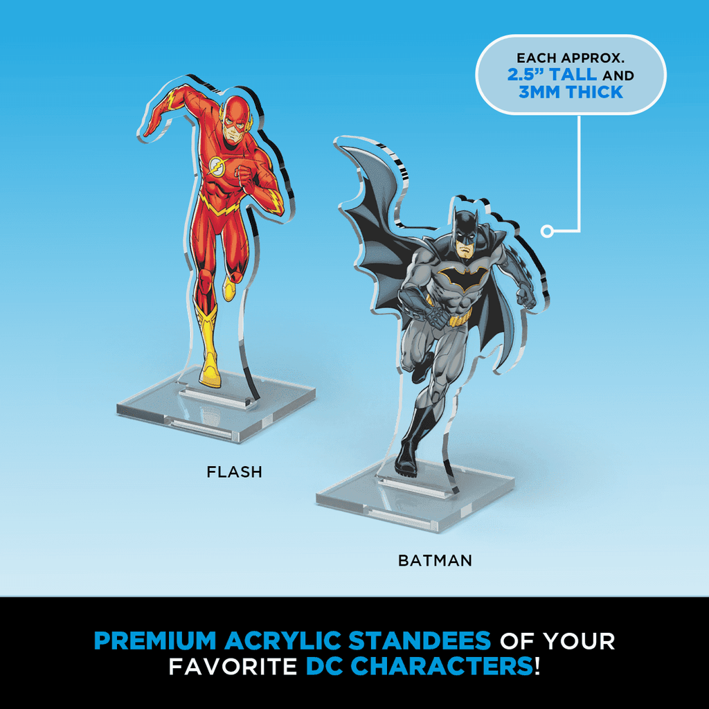 DC 2DZ Acrylic Standees: Pack 1 - 