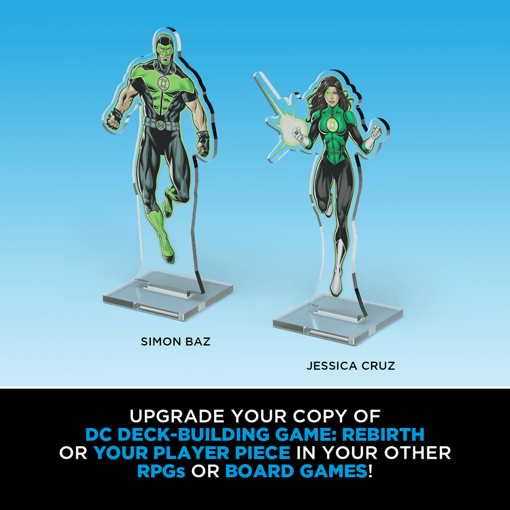DC 2DZ Acrylic Standees: Pack 1 - 