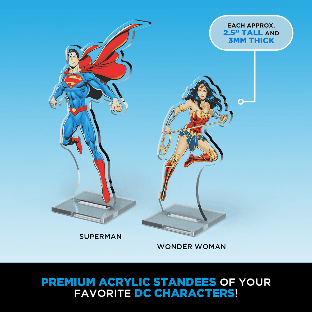 DC 2DZ Acrylic Standees: Pack 2 - 