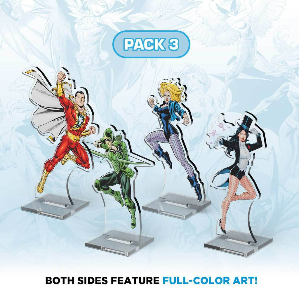DC 2DZ Acrylic Standees: Pack 3 - 