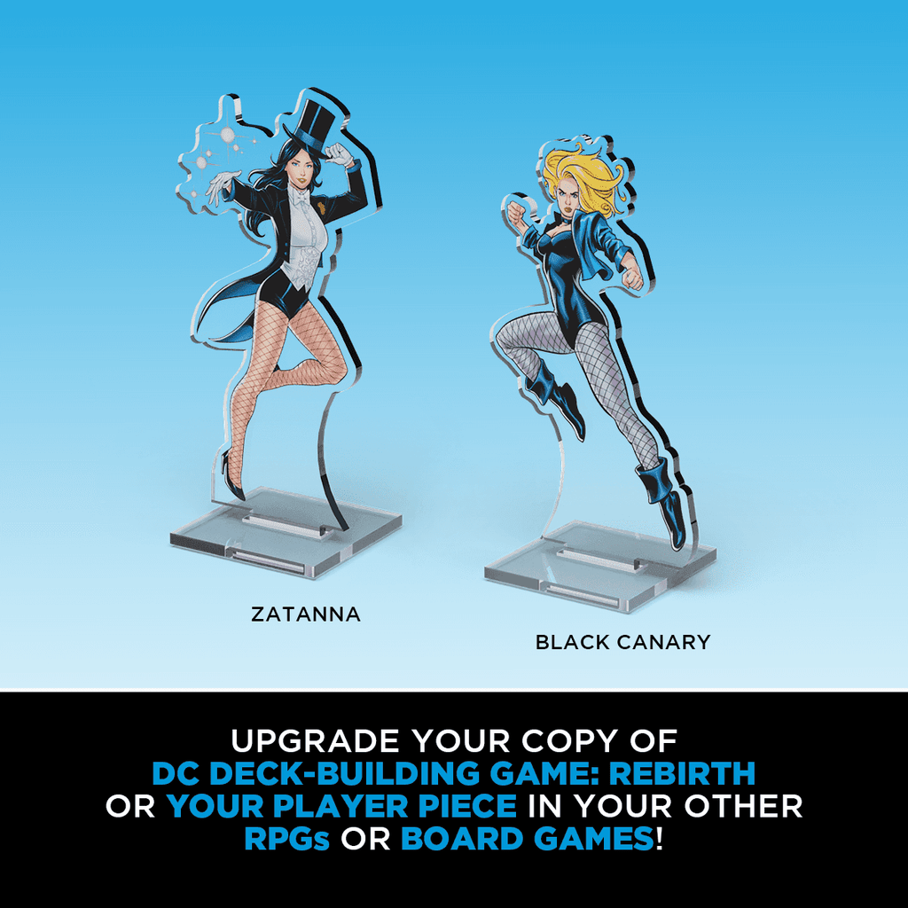 DC 2DZ Acrylic Standees: Pack 3 - 
