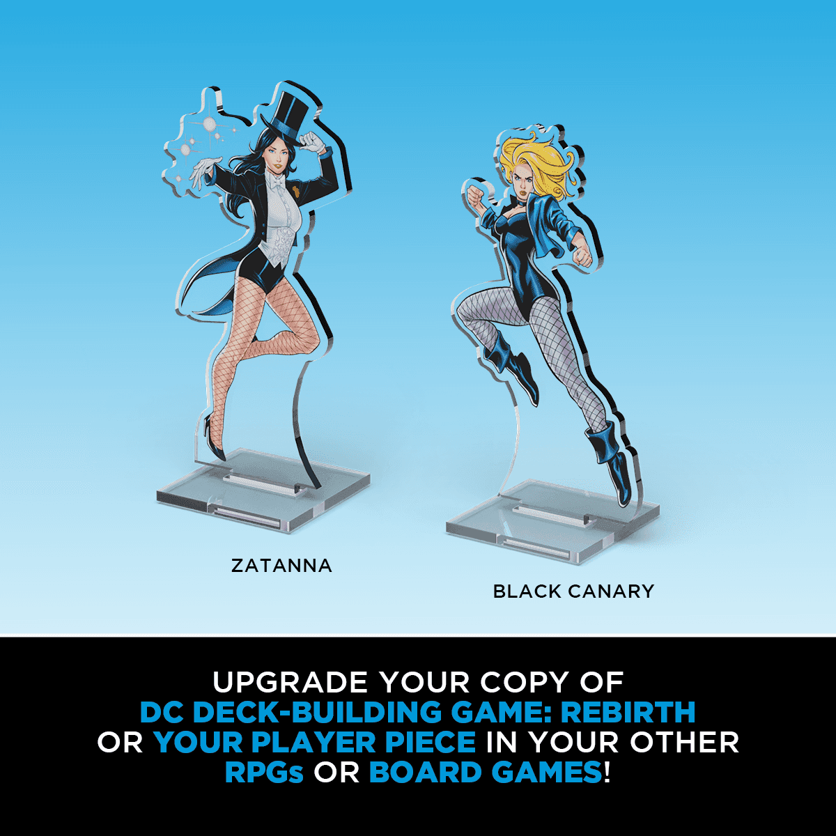DC 2DZ Acrylic Standees: Pack 3 - 
