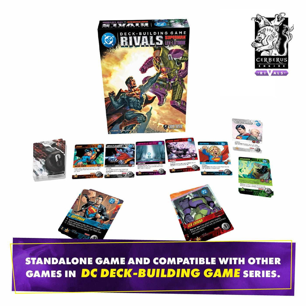 DC Deck-Building Game: Rivals — Superman vs. Lex Luthor - 