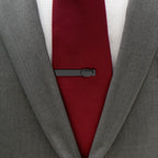 DC Batman Black Oval Tie Bar