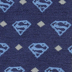 DC Superman Diamond Navy Socks