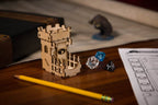 Tiny Dice Tower - The Keep - Tower + 2 10mm D6