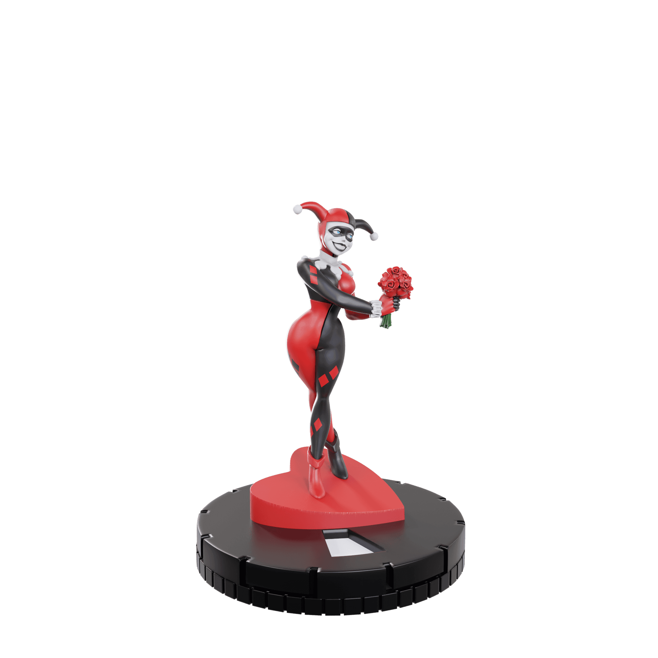 HeroClix: Iconix - Harley Quinn Roses for Red - 
