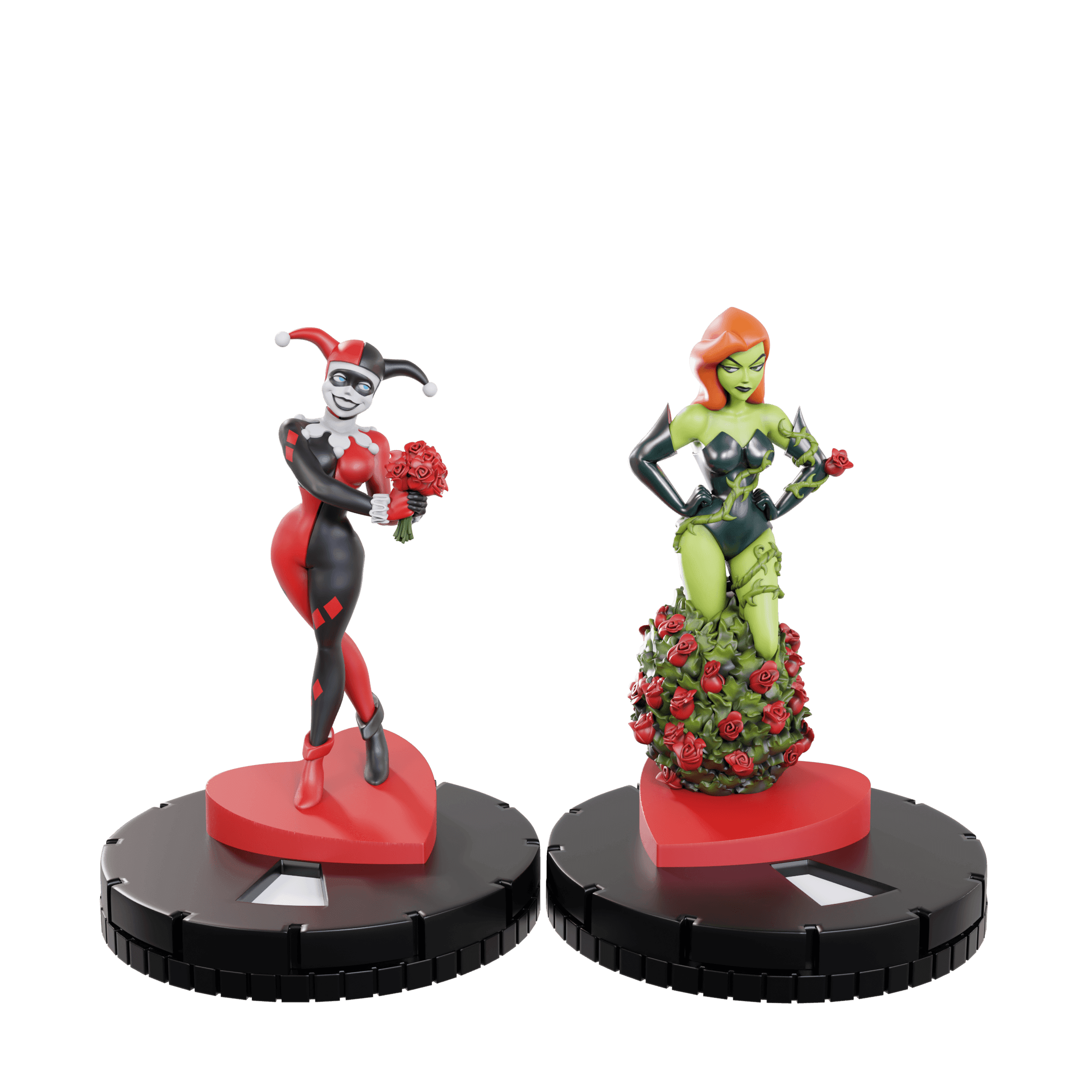 HeroClix: Iconix - Harley Quinn Roses for Red - 