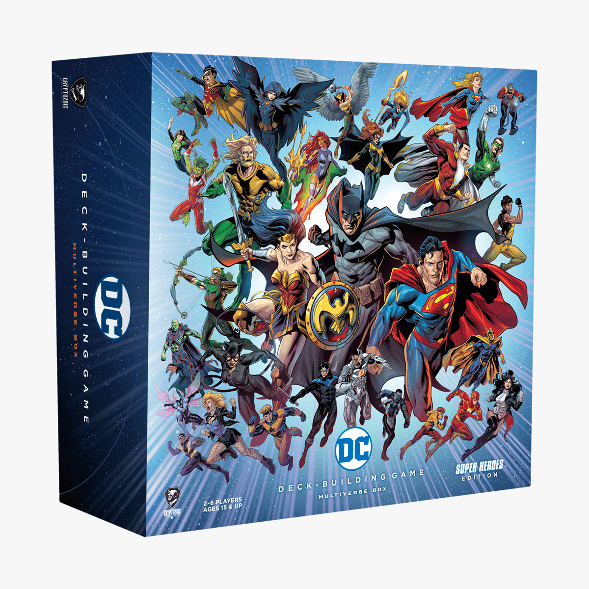 DC Deck-Building Game: Multiverse Box – Super Heroes Edition - 