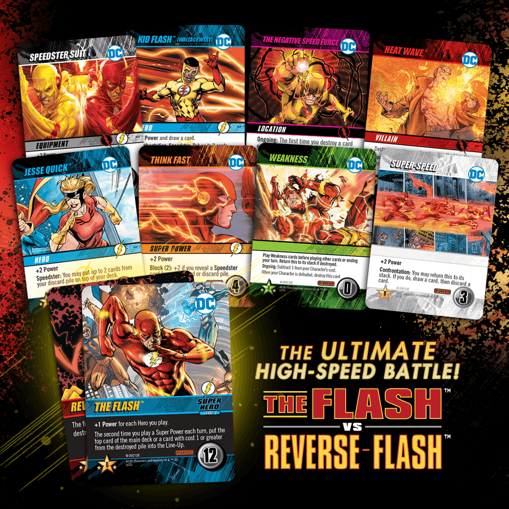 DC Deck-Building Game: Rivals – The Flash vs. Reverse-Flash - 