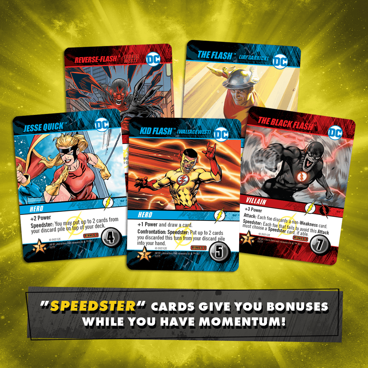 DC Deck-Building Game: Rivals – The Flash vs. Reverse-Flash - 