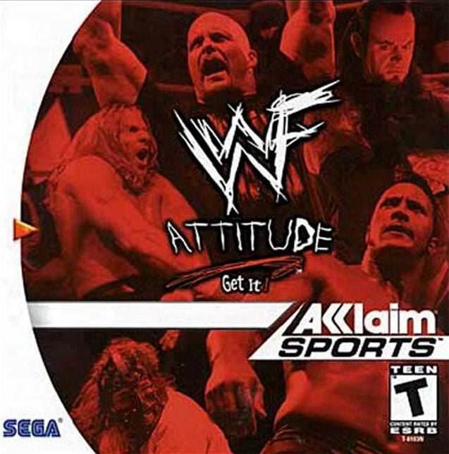WWF Attitude (Sega Dreamcast) - Game Manual Only