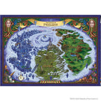 D&D: Icons of the Realms - The Domain of Prismeer and The Witchlight Carnival Wall Map - 