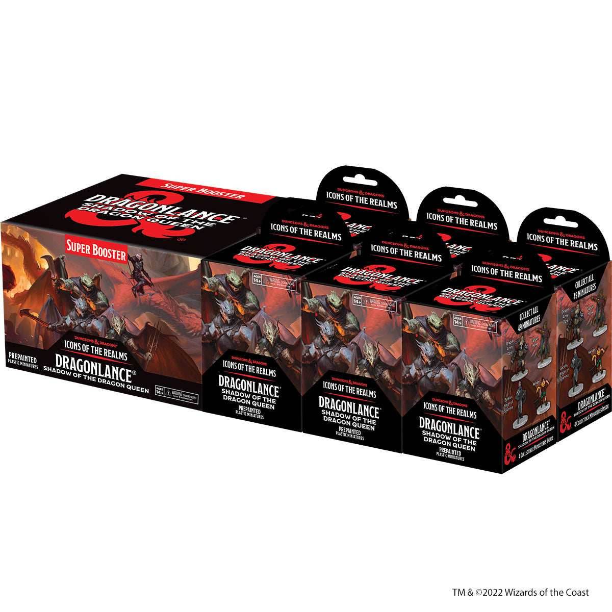 D&D: Icons of the Realms - Dragonlance: Shadow of the Dragon Queen Booster Brick - 