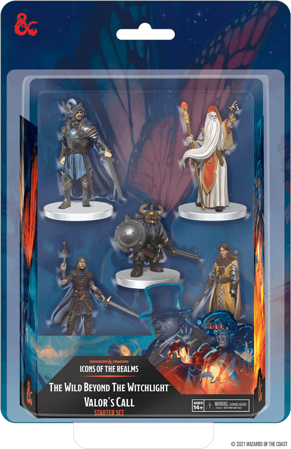 D&D: Icons of the Realms - The Wild Beyond the Witchlight - Valor’s Call Starter Set - 
