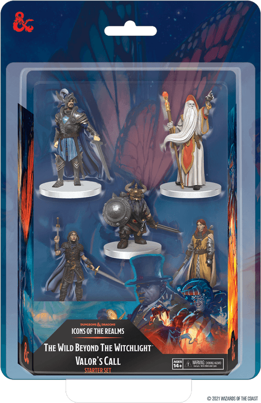D&D: Icons of the Realms - The Wild Beyond the Witchlight - Valor’s Call Starter Set - 