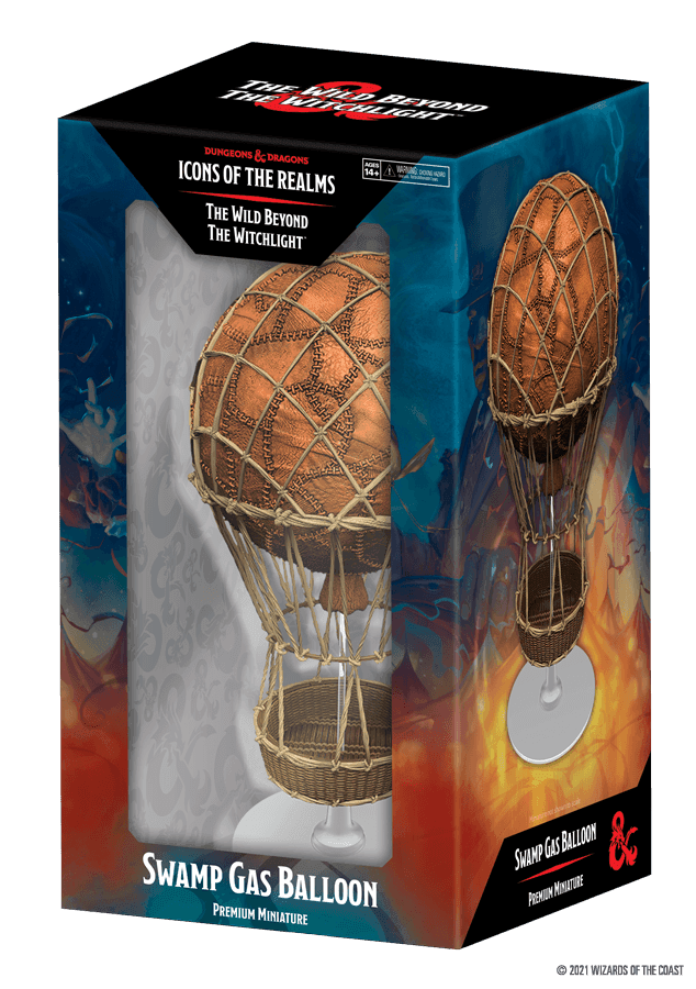 D&D: Icons of the Realms - The Wild Beyond the Witchlight -Swamp Gas Balloon Premium Figure - 