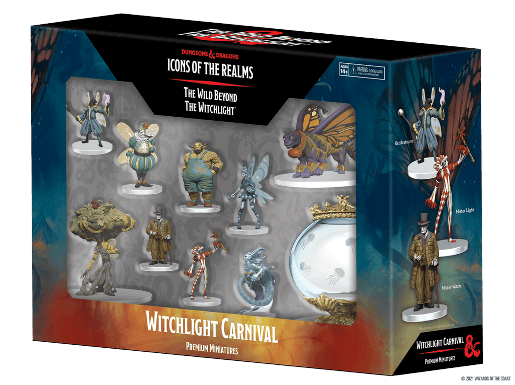 D&D: Icons of the Realms - The Wild Beyond the Witchlight - Witchlight Carnival Premium Set - 