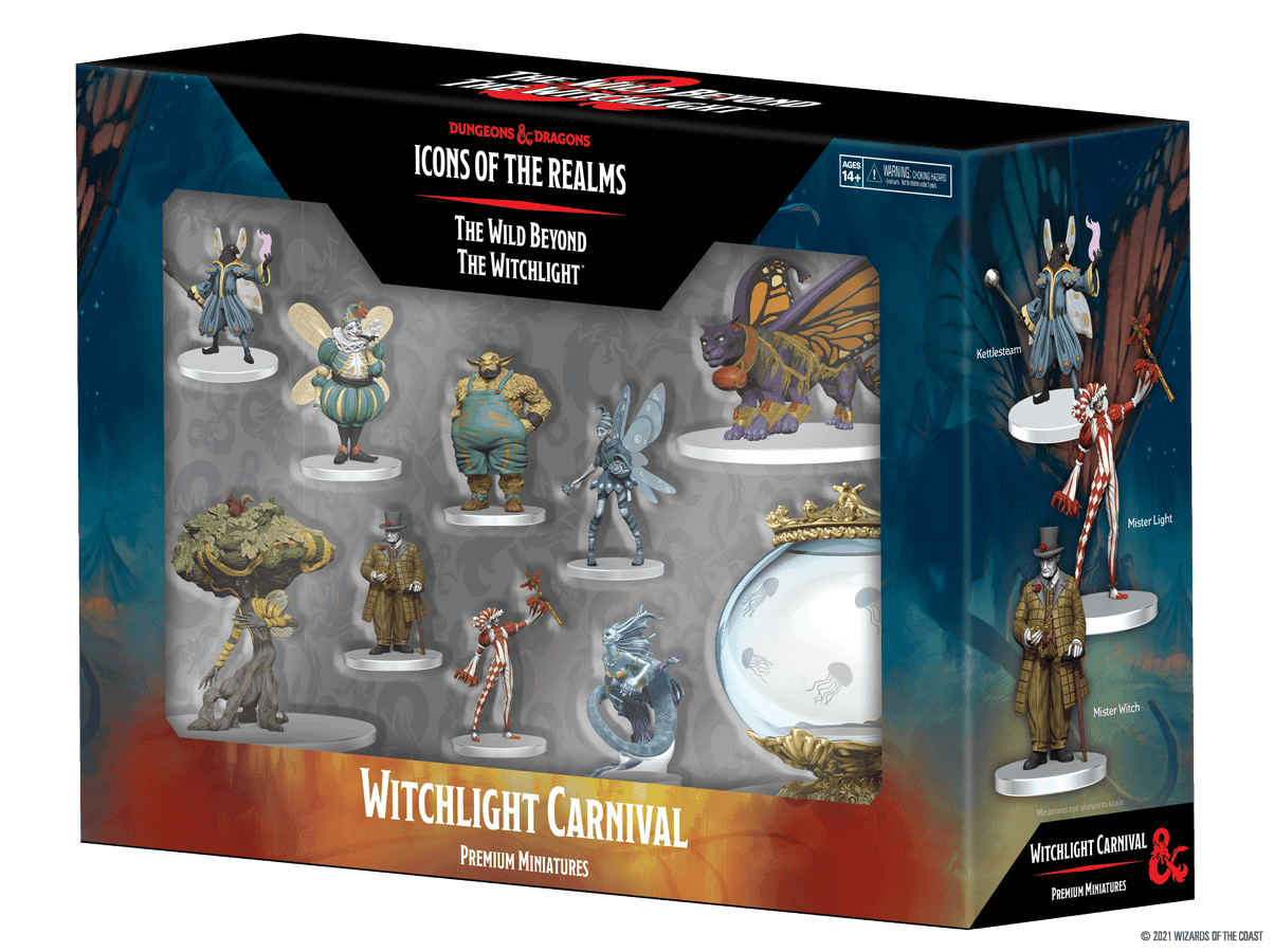 D&D: Icons of the Realms - The Wild Beyond the Witchlight - Witchlight Carnival Premium Set - 