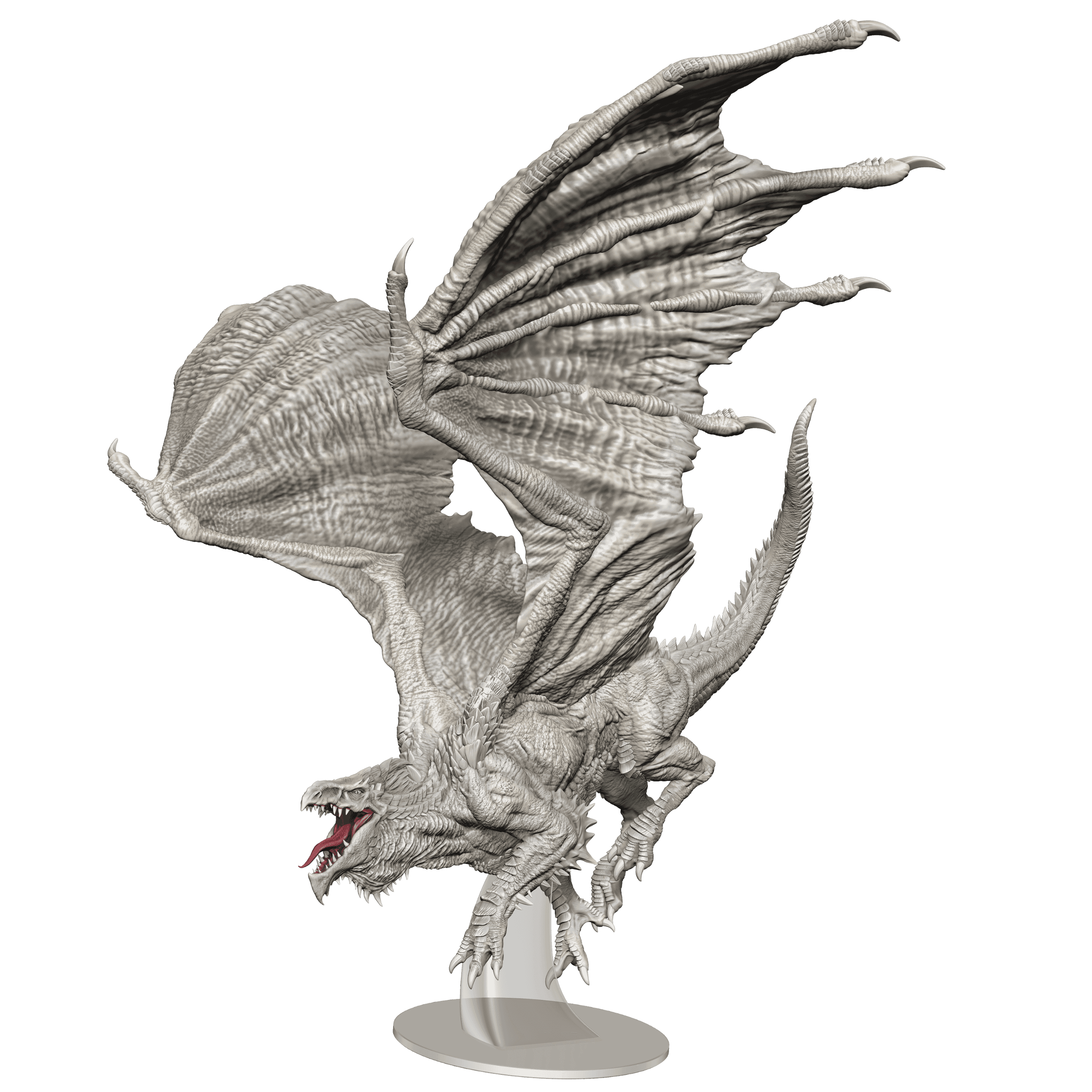 D&D: Icons of the Realms - Adult White Dragon Premium Figure - 