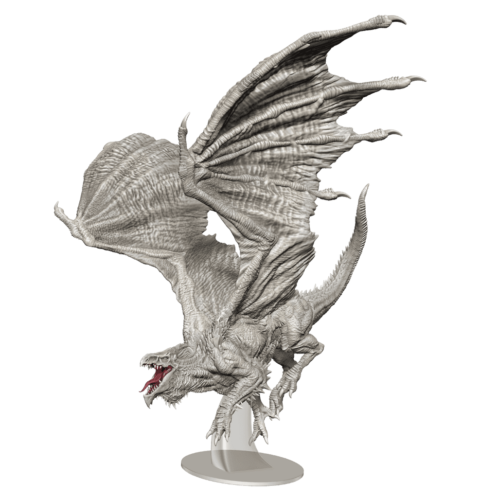 D&D: Nolzur's Marvelous Miniatures - Adult White Dragon - 