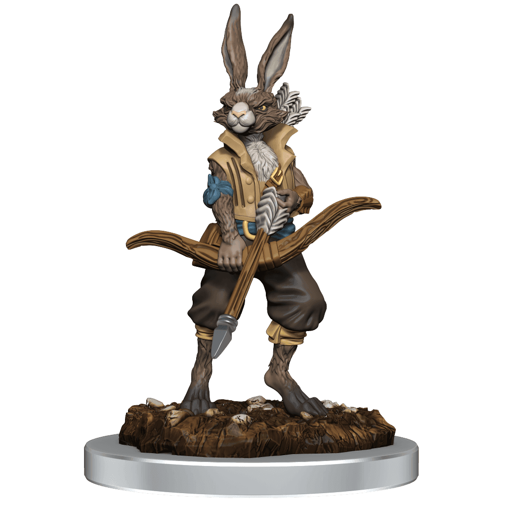 D&D: Nolzur's Marvelous Miniatures - Harengon (Paint Night Kit) - 
