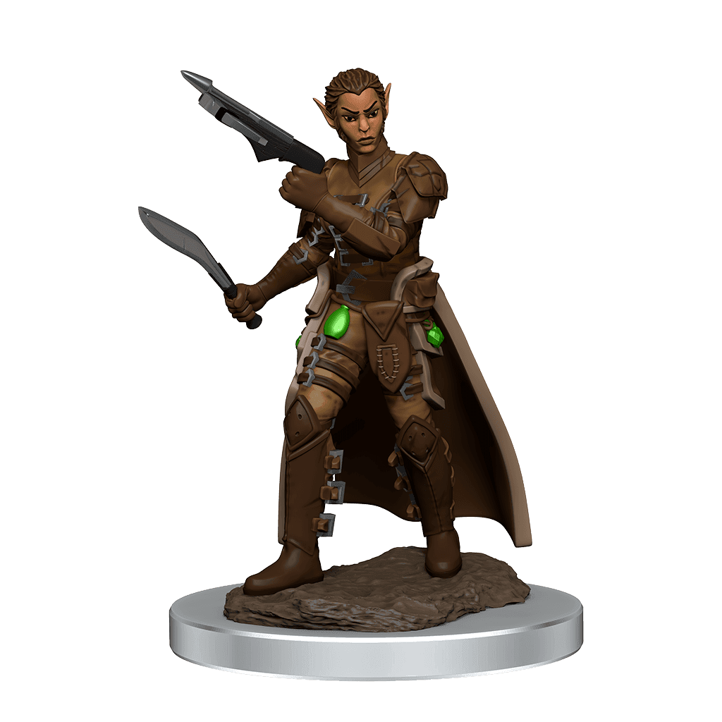 D&D: Icons of the Realms - Female Shifter Rogue Premium Figure - 