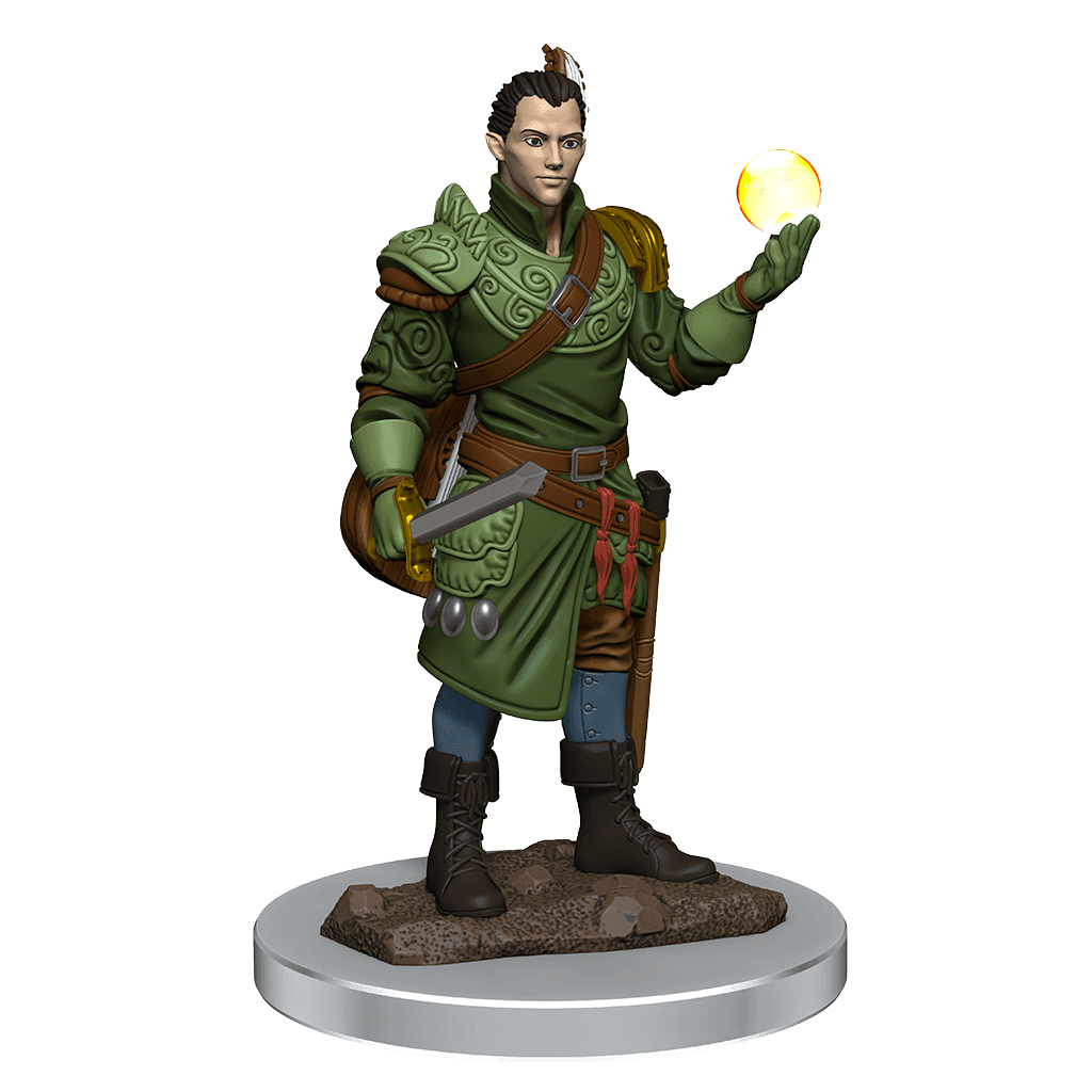 D&D: Icons of the Realms - Male Half-Elf Bard Premium Figure - 