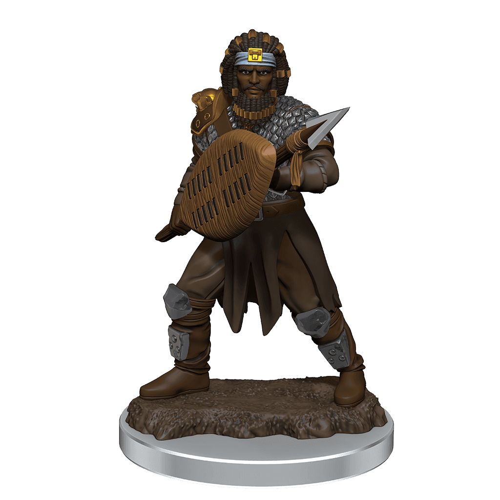 D&D: Icons of the Realms - Male Human Fighter Premium Figure - 