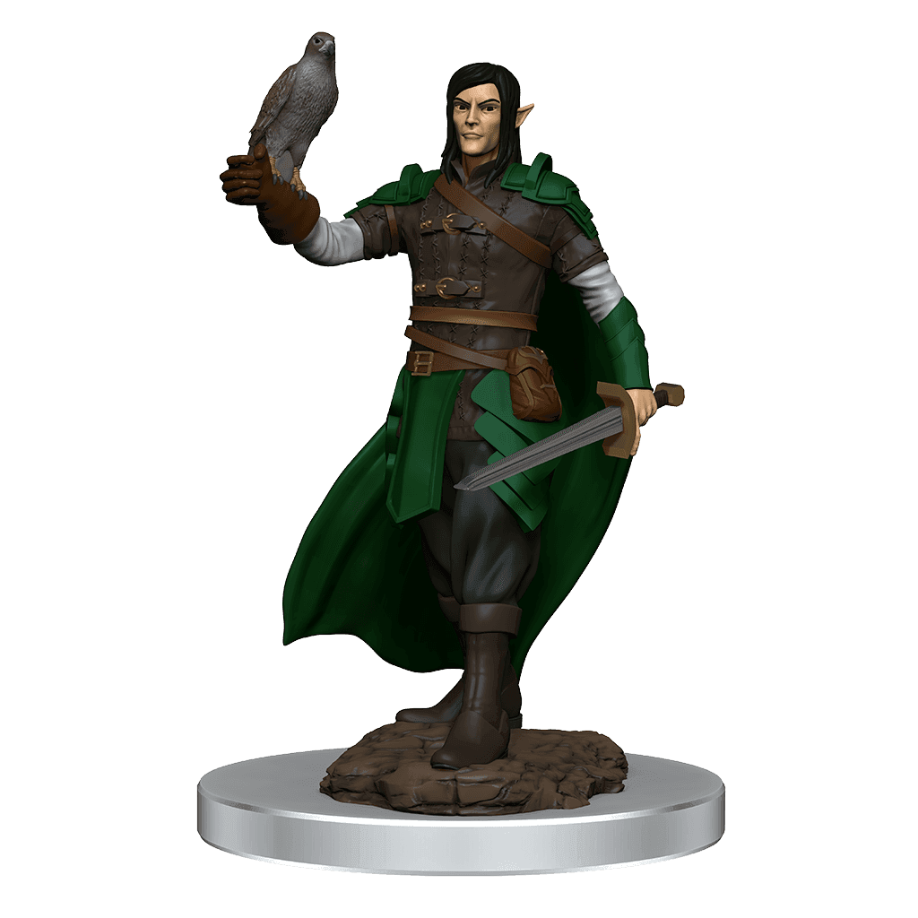 D&D: Icons of the Realms - Male Elf Ranger Premium Figure - 