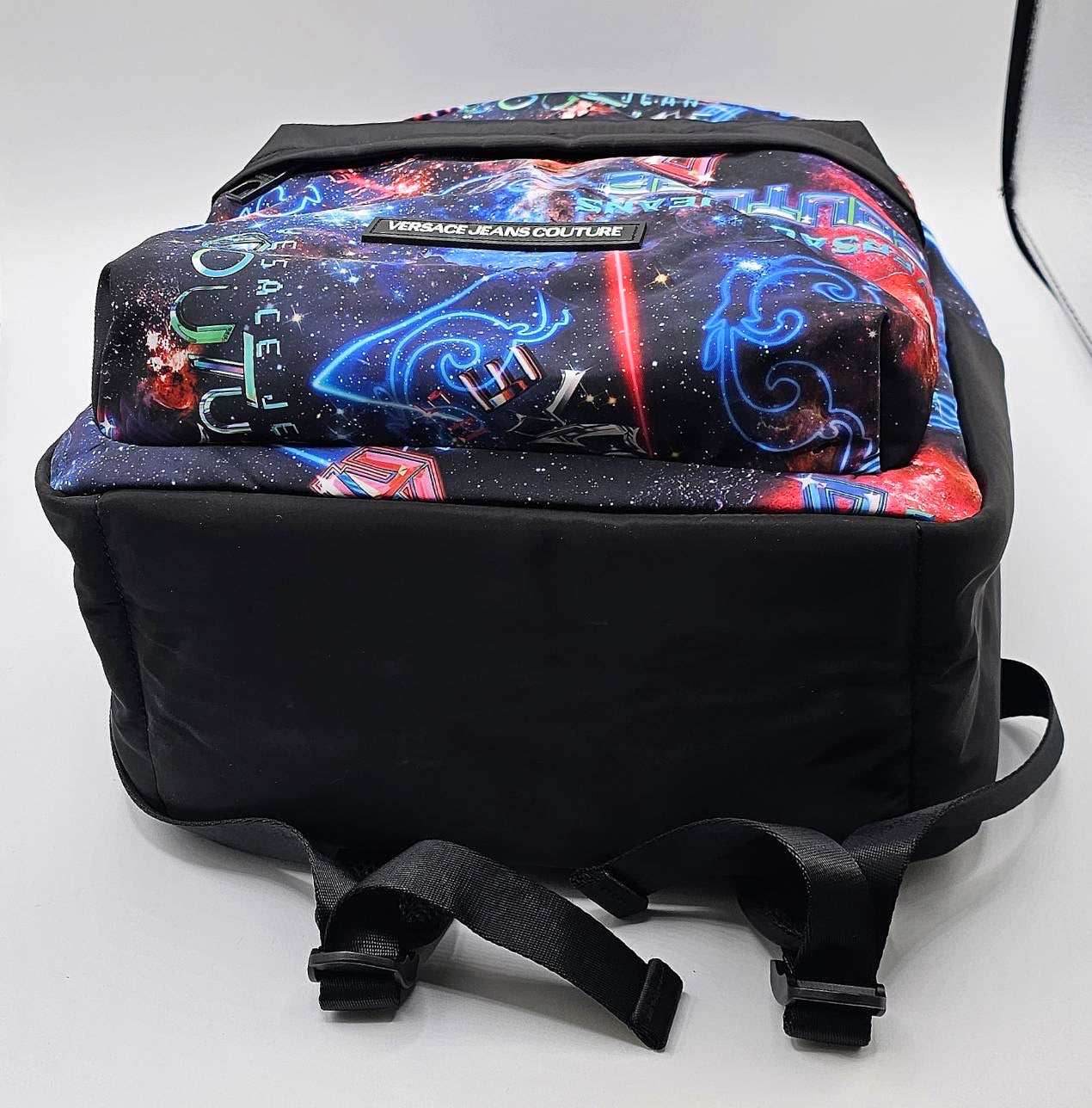 Versace Jeans Couture Logo Space Print Backpack - 