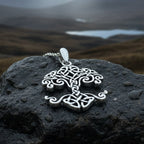 Persephone Opal Tree of Life Necklace
