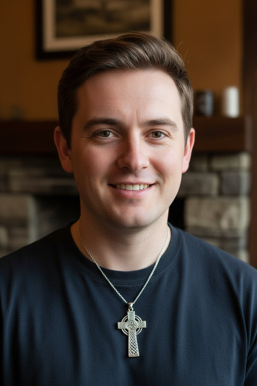 Macaille Celtic Cross Necklace