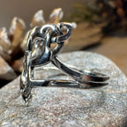 Trinity Knot Butterfly Ring