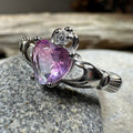 Ombre Claddagh Ring